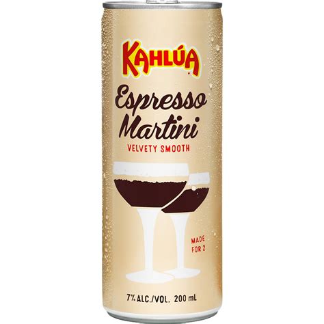 kahlua espresso martini can